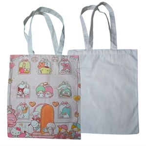 Sanrio Family Canvas Tote Bag